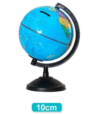 HUCHA BOLA DEL MUNDO EN CAJA REGALO