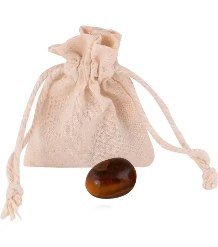 PIEDRA NATURAL PRESENTADA EN BOLSITA DE ALGODÓN