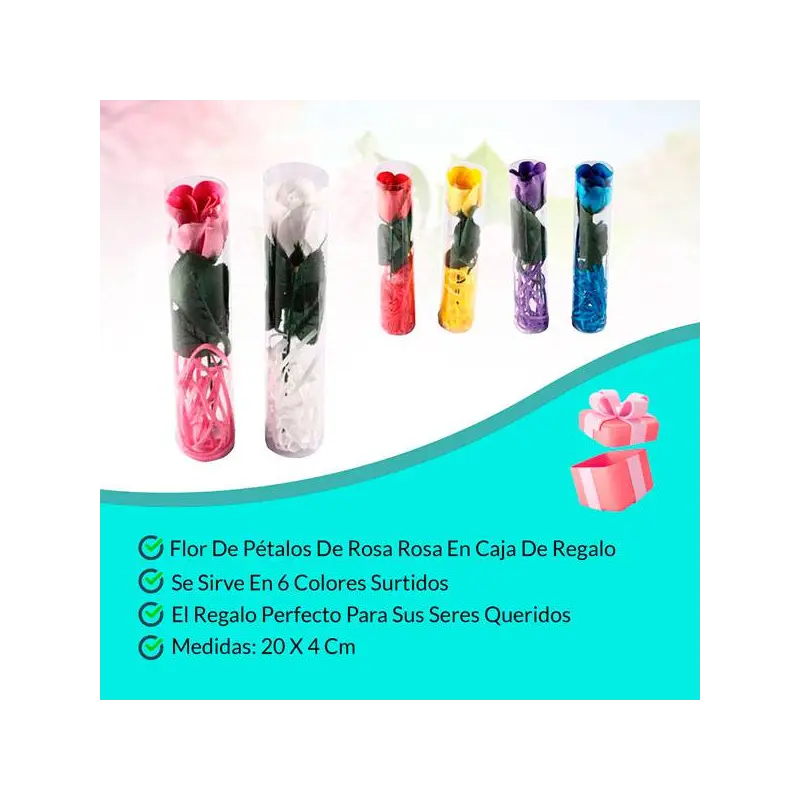 CAJA DE 240 PÉTALOS FLORES JABÓN BLISTER