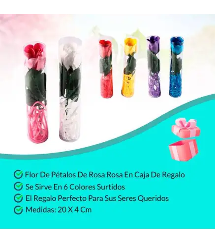 CAJA DE 240 PÉTALOS FLORES JABÓN BLISTER