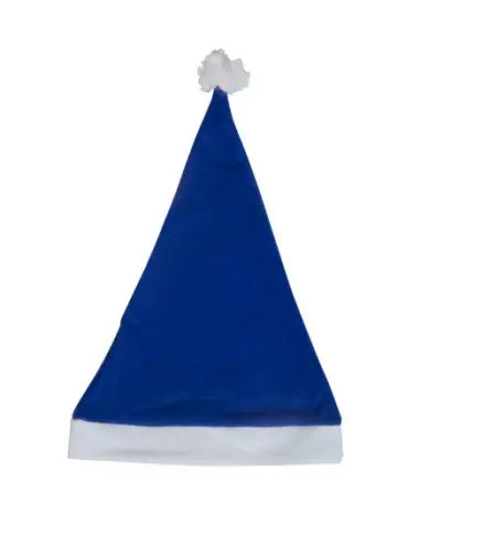 GORRO PAPA NOEL AZUL
