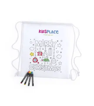 MOCHILA PETATE INFANTIL MERRY CHRISTMAS