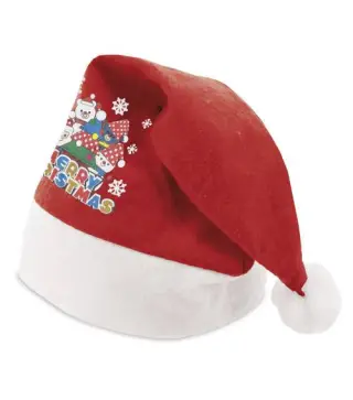 GORRO NIÑO CON DIBUJO NAVIDAD