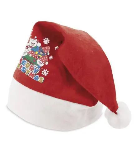 GORRO NIÑO CON DIBUJO NAVIDAD