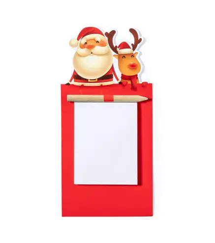 IMAN CON BLOC DE NOTAS NAVIDAD
