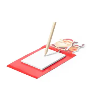 IMAN CON BLOC DE NOTAS NAVIDAD