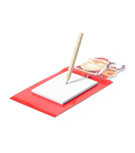 IMAN CON BLOC DE NOTAS NAVIDAD