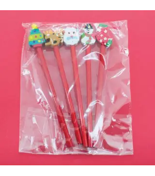 SET 5 LAPICES DE NAVIDAD