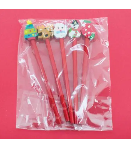 SET 5 LAPICES DE NAVIDAD