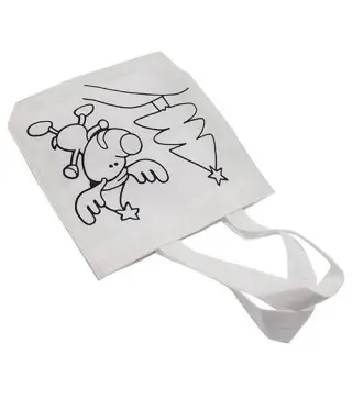 PACK 10 BOLSAS PARA COLOREAR RENO NAVIDAD + CERAS