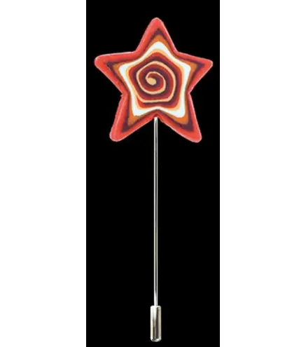 ALFILER DE NOVIA ESTRELLA PASTA MARRON