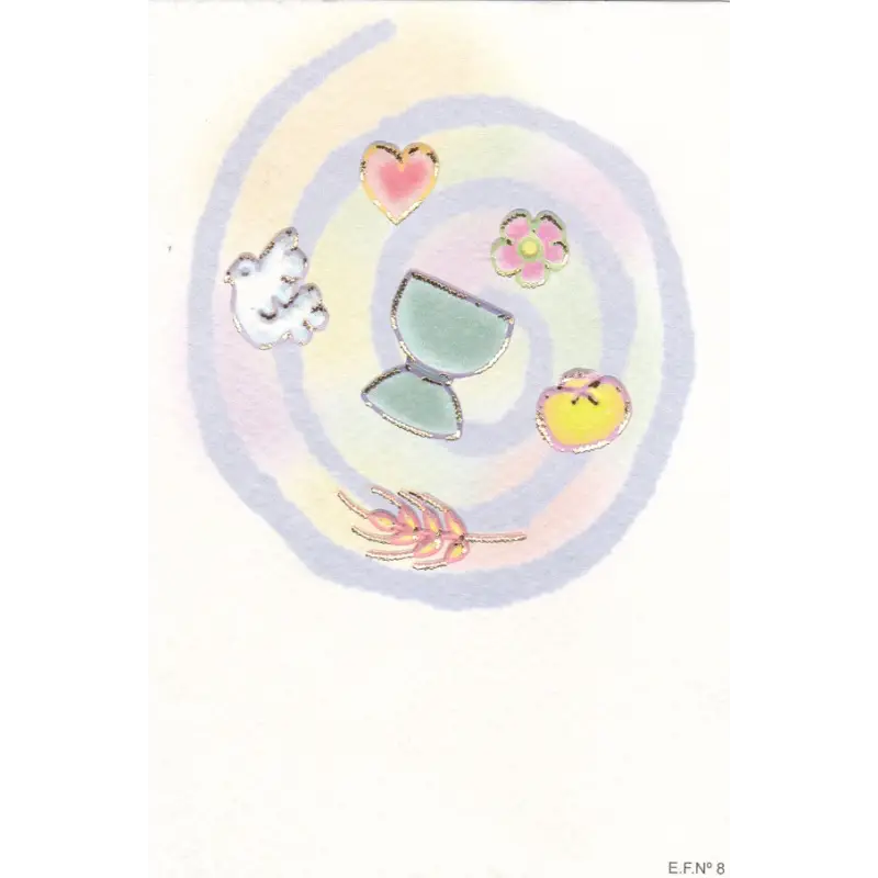 ESTAMPA COMUNION FIGURITAS