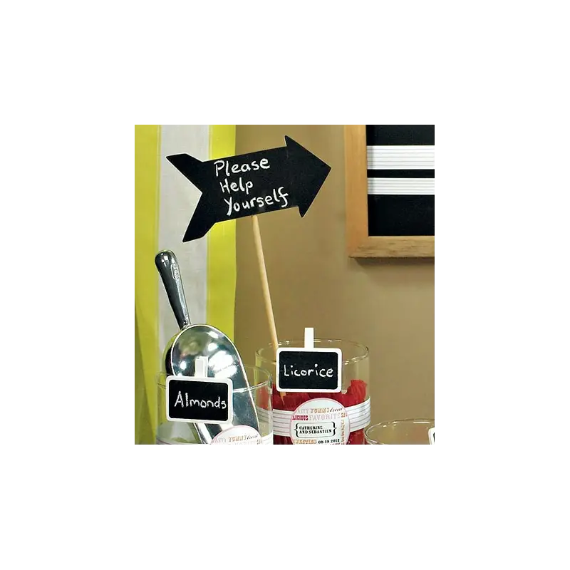 PIZARRAS CON FORMA DE FLECHA