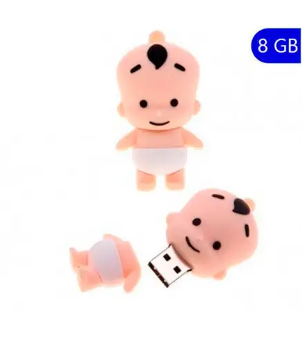 MEMORIA USB BEBÉ PAÑAL 8GB