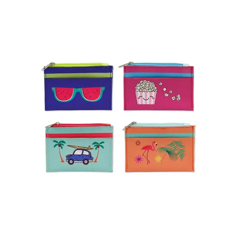 OFERTA! LOTE DE 500 MONEDERO TARJETERO CON CREMALLERA