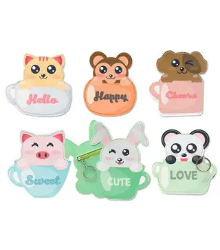 OFERTA! LOTE DE 500 MONEDERO LLAVERO ANIMALITOS