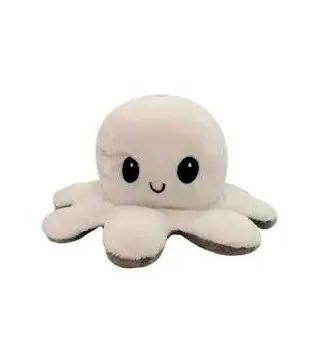 PELUCHE PULPO REVERSIBLE 20 CM