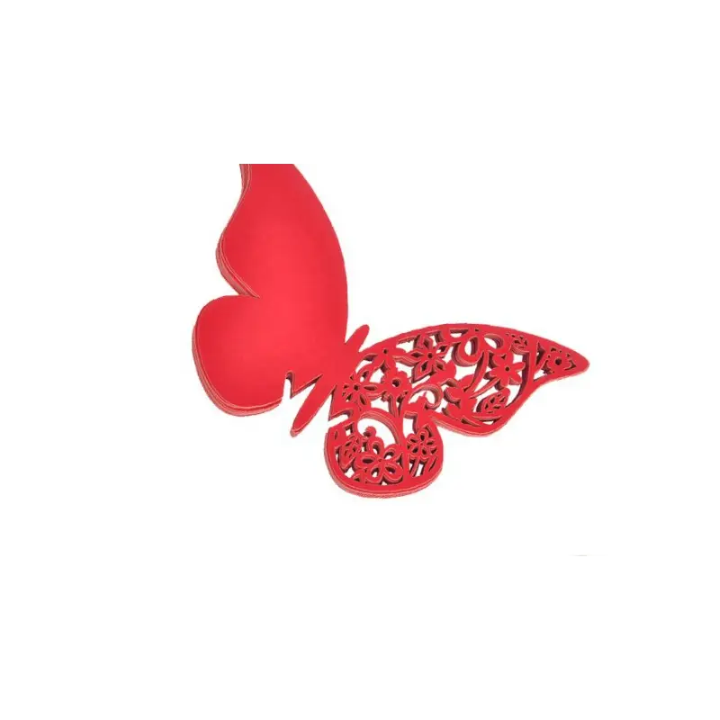 LOTE 12 MARIPOSAS IDENTIFICADORES DE COPAS