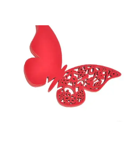 LOTE 12 MARIPOSAS IDENTIFICADORES DE COPAS