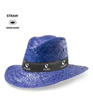 SOMBRERO DE PAJA DE COLORES