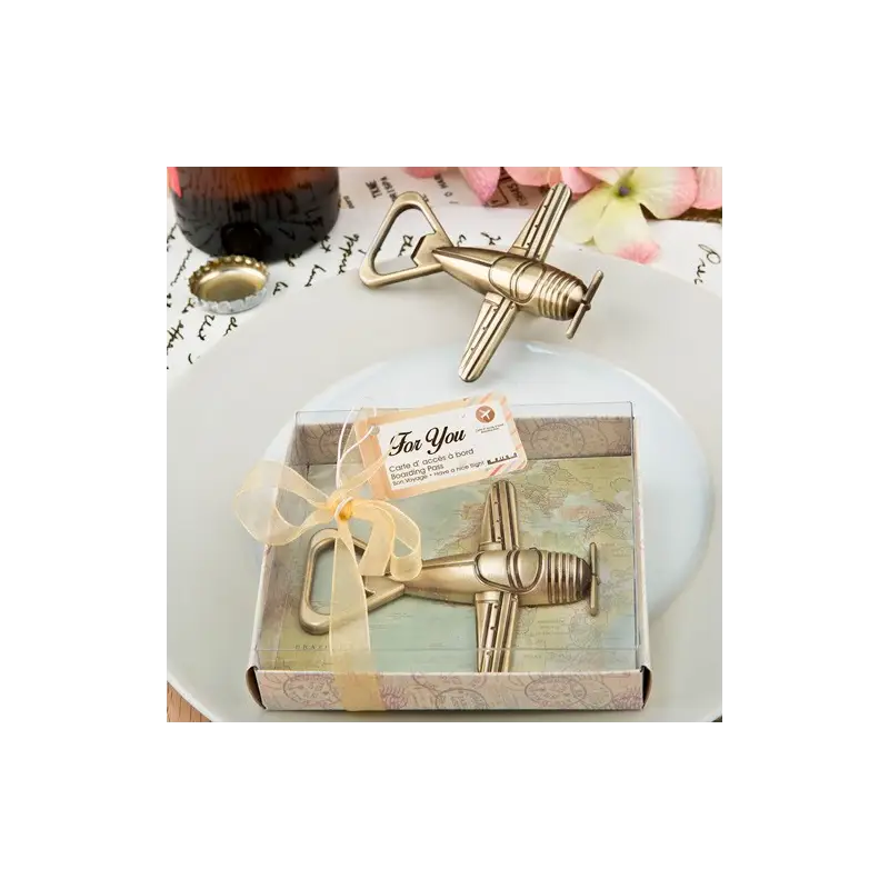 ABREBOTELLAS "BON VOYAGE" EN CAJA REGALO