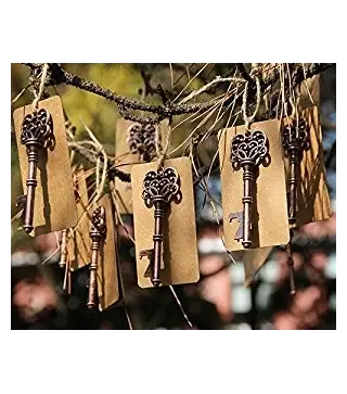 ABREBOTELLAS VINTAGE BRONCE + TARJETA KRAF