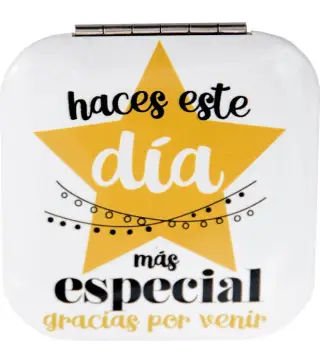 ESPEJO "GRACIAS POR VENIR"
