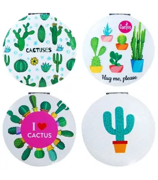 OFERTA! LOTE DE 500 ESPEJO "CACTUS" REDONDO