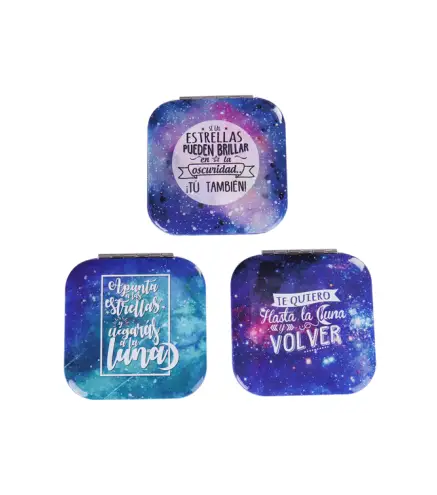 OFERTA! LOTE DE 500 ESPEJOS DOBLE "UNIVERSO"