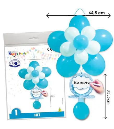DECO KIT CHUPETE AZUL