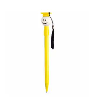 BOLÍGRAFO "GRADUADO" AMARILLO