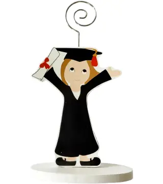 PINZA PORTAFOTOS MADERA GRADUACIÓN