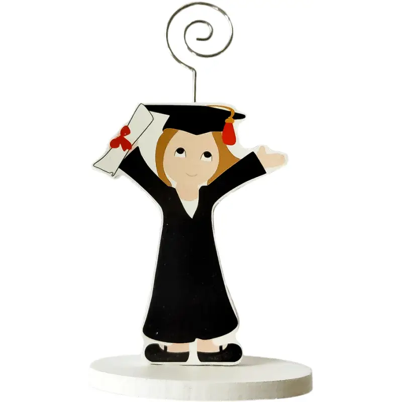 PINZA PORTAFOTOS MADERA GRADUACIÓN