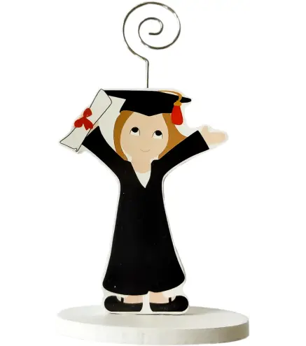 PINZA PORTAFOTOS MADERA GRADUACIÓN