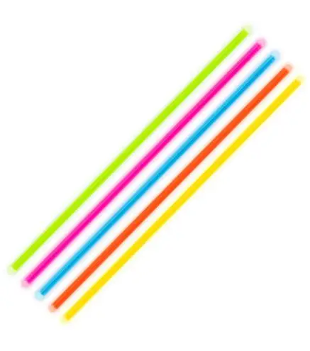 PACK 120 PULSERAS LUMINOSAS FLUORESCENTE LED NEON