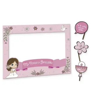 PHOTOCALL PRIMERA COMUNIÓN NIÑA