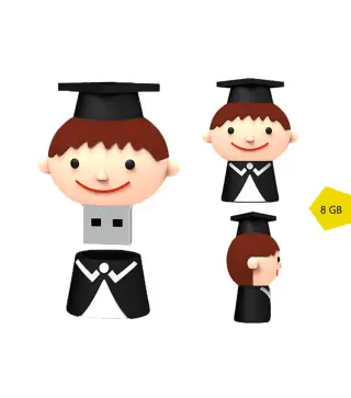 MEMORIA USB GRADUACIÓN NIÑO BIRRETE 8GB