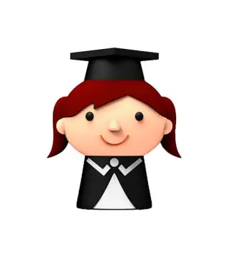 MEMORIA USB GRADUACIÓN NIÑA BIRRETE 8GB