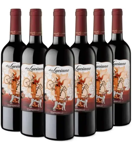CAJA DE 12 BOTELLAS DE VINO DON LUCIANO COSECHA