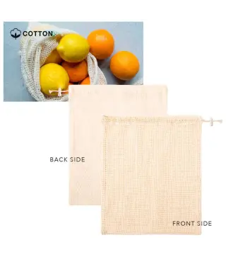 BOLSA DE REDECILLA ALGODÓN ECO