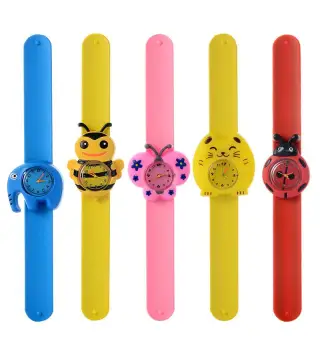 RELOJ INFANTIL ANIMALES SILICONA