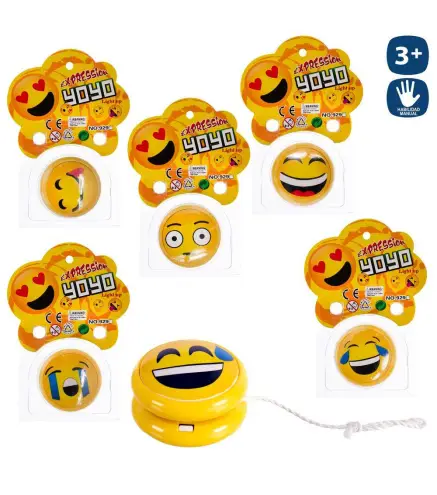 YOYO EMOTICONOS EN DISPLAY REGALO