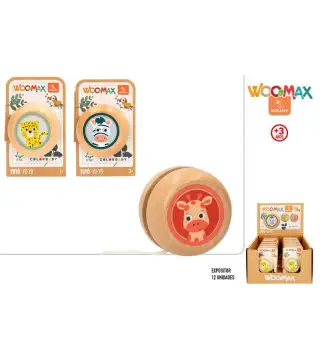 YOYO MADERA ANIMALES ZOO