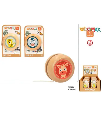 YOYO MADERA ANIMALES ZOO