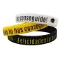 PULSERA SILICONA GRADUACIÓN UNISEX