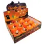 EXPOSITOR 12 VELAS CON LUZ HALLOWEEN CALABAZA