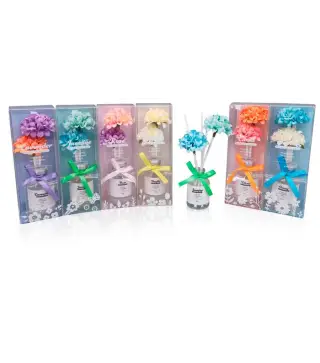 LOTE 12 AMBIENTADORES DIFUSOR PÉTALOS