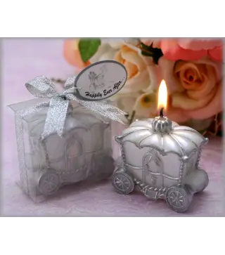 LOTE 240 VELAS CARROZA NOVIOS