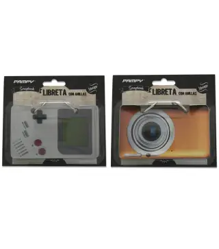 LIBRETA KRAFT CON ANILLAS RETRO