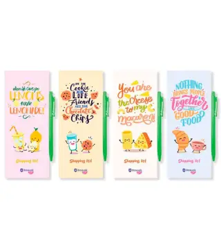 LIBRETA IMANTADA LISTA COMPRA + BOLÍGRAFO